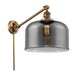 Innovations - 237-BB-G73-L-LED - LED Swing Arm Lamp - Franklin Restoration - Brushed Brass
