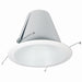 Nora Lighting - NTM-710WAL - 6" Air-Tight Aluminum Cone Reflectorector - White