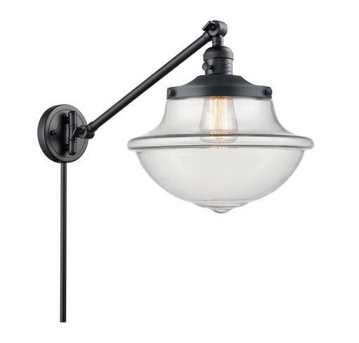 Franklin Restoration LED Swing Arm Lamp Matte Black