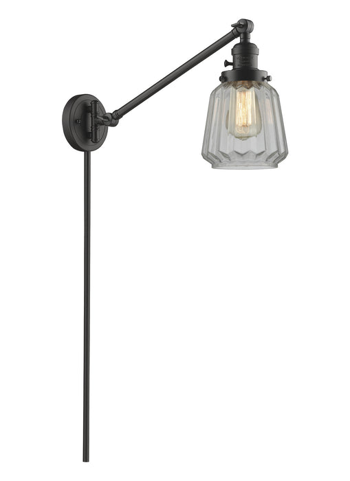 Innovations - 237-OB-G142-LED - LED Swing Arm Lamp - Franklin Restoration - Oil Rubbed Bronze