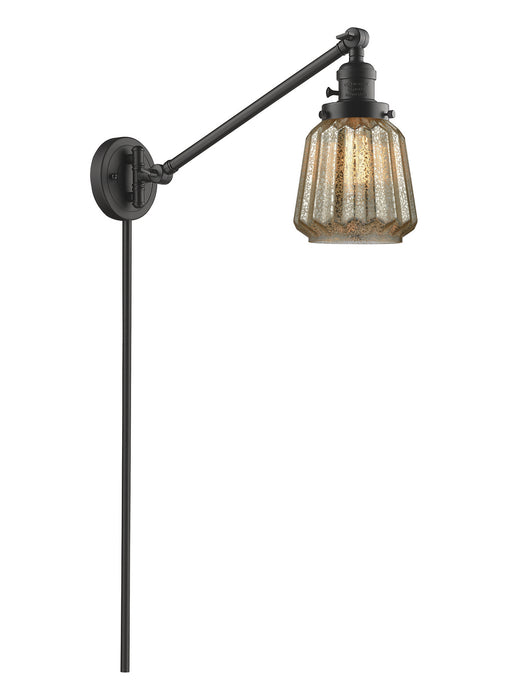 Innovations - 237-OB-G146 - One Light Swing Arm Lamp - Franklin Restoration - Oil Rubbed Bronze