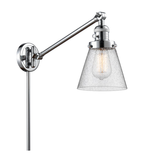 Franklin Restoration LED Swing Arm Lamp Polished Chrome