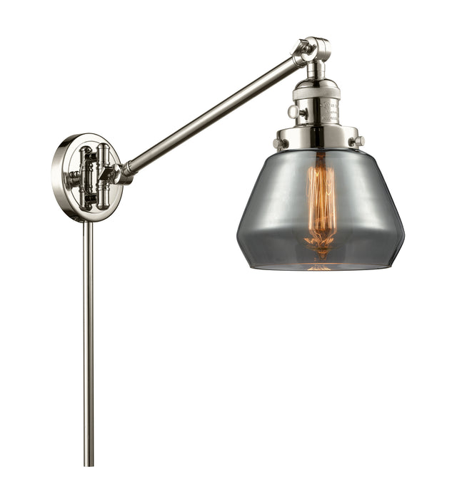 Innovations - 237-PN-G173-LED - LED Swing Arm Lamp - Franklin Restoration - Polished Nickel
