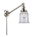 Innovations - 237-PN-G182-LED - LED Swing Arm Lamp - Franklin Restoration - Polished Nickel