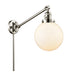 Innovations - 237-PN-G201-8-LED - LED Swing Arm Lamp - Franklin Restoration - Polished Nickel