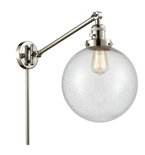 Franklin Restoration LED Swing Arm Lamp Polished Nickel