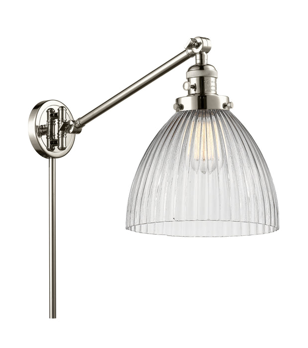 Innovations - 237-PN-G222-LED - LED Swing Arm Lamp - Franklin Restoration - Polished Nickel