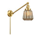 Innovations - 237-SG-G146 - One Light Swing Arm Lamp - Franklin Restoration - Satin Gold