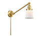 Innovations - 237-SG-G181S - One Light Swing Arm Lamp - Franklin Restoration - Satin Gold