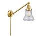Innovations - 237-SG-G194 - One Light Swing Arm Lamp - Franklin Restoration - Satin Gold