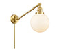 Innovations - 237-SG-G201-8 - One Light Swing Arm Lamp - Franklin Restoration - Satin Gold