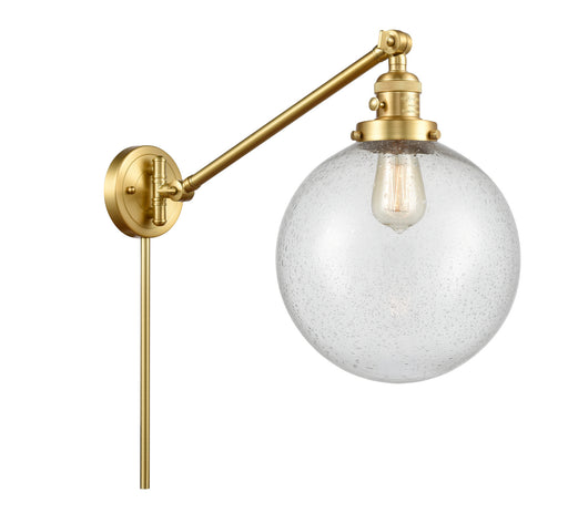 Franklin Restoration One Light Swing Arm Lamp Satin Gold