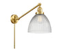 Innovations - 237-SG-G222 - One Light Swing Arm Lamp - Franklin Restoration - Satin Gold