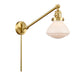 Innovations - 237-SG-G321 - One Light Swing Arm Lamp - Franklin Restoration - Satin Gold