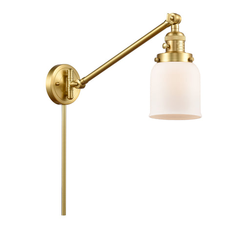 Innovations - 237-SG-G51 - One Light Swing Arm Lamp - Franklin Restoration - Satin Gold