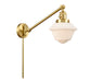 Innovations - 237-SG-G531 - One Light Swing Arm Lamp - Franklin Restoration - Satin Gold