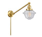 Innovations - 237-SG-G534 - One Light Swing Arm Lamp - Franklin Restoration - Satin Gold