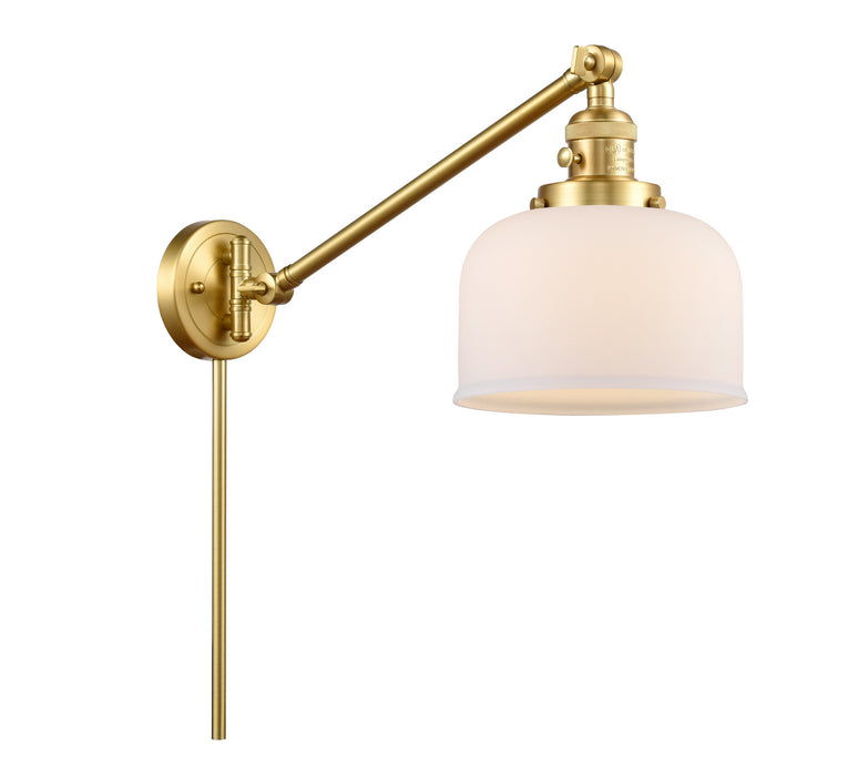 Innovations - 237-SG-G71 - One Light Swing Arm Lamp - Franklin Restoration - Satin Gold