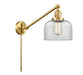 Innovations - 237-SG-G72 - One Light Swing Arm Lamp - Franklin Restoration - Satin Gold