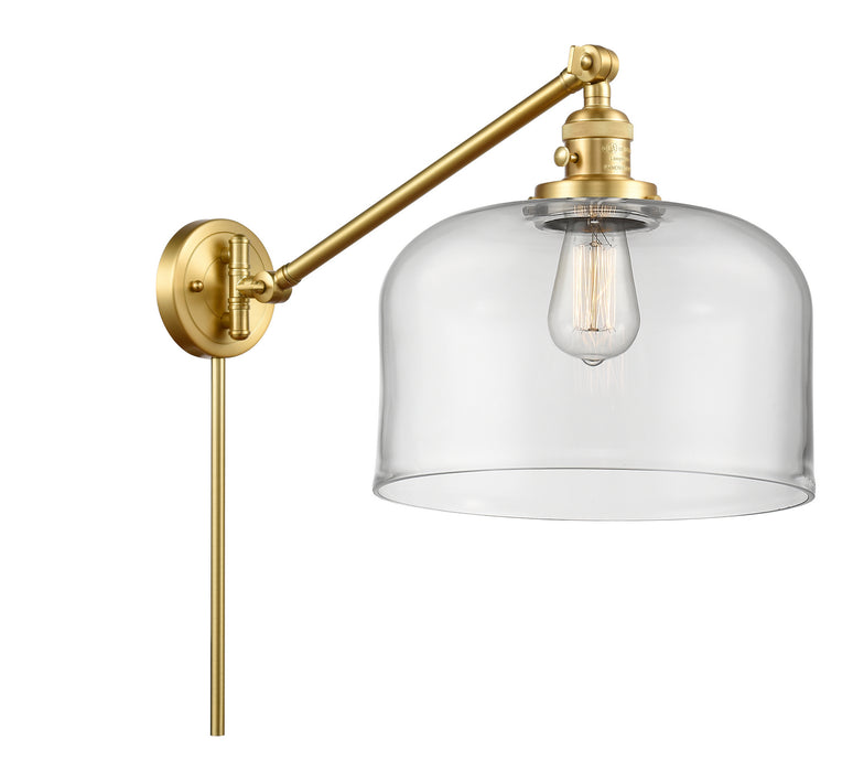 Innovations - 237-SG-G72-L - One Light Swing Arm Lamp - Franklin Restoration - Satin Gold