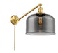 Innovations - 237-SG-G73-L - One Light Swing Arm Lamp - Franklin Restoration - Satin Gold