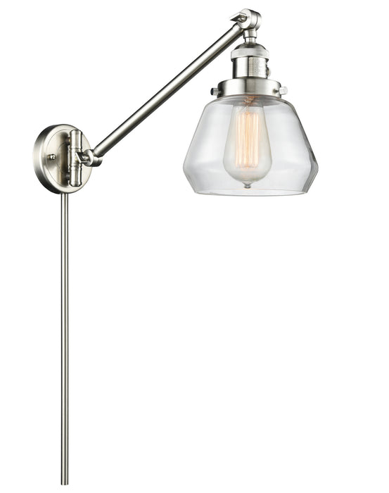 Innovations - 237-SN-G172-LED - LED Swing Arm Lamp - Franklin Restoration - Brushed Satin Nickel