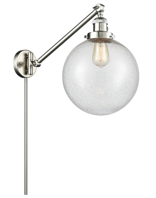 Innovations - 237-SN-G204-10-LED - LED Swing Arm Lamp - Franklin Restoration - Brushed Satin Nickel