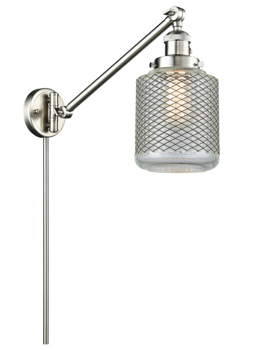 Innovations - 237-SN-G262-LED - LED Swing Arm Lamp - Franklin Restoration - Brushed Satin Nickel