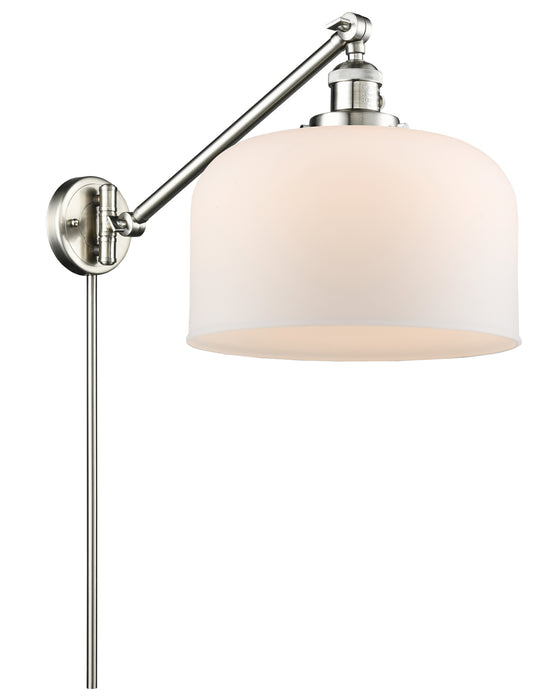 Innovations - 237-SN-G71-L-LED - LED Swing Arm Lamp - Franklin Restoration - Brushed Satin Nickel