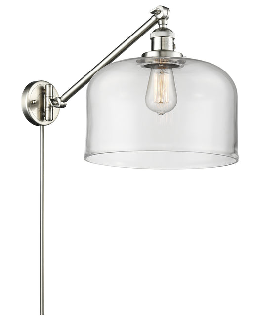 Innovations - 237-SN-G72-L - One Light Swing Arm Lamp - Franklin Restoration - Brushed Satin Nickel