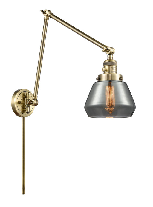 Innovations - 238-AB-G173 - One Light Swing Arm Lamp - Franklin Restoration - Antique Brass