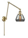 Innovations - 238-AB-G173-LED - LED Swing Arm Lamp - Franklin Restoration - Antique Brass