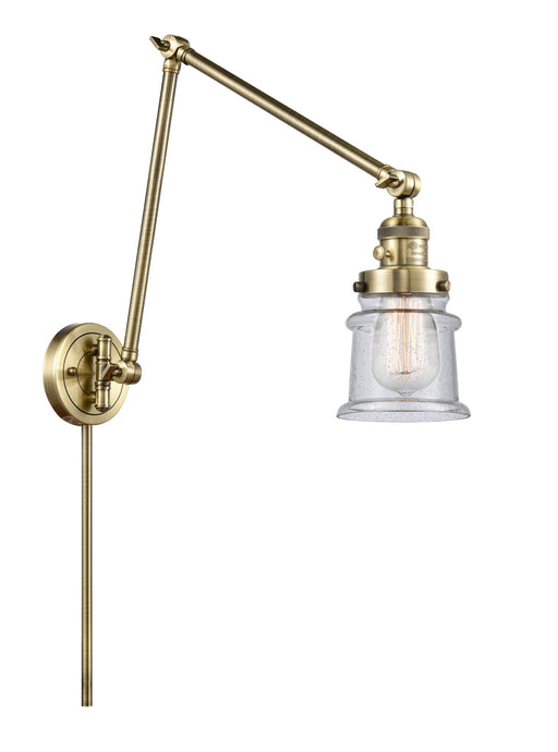 Innovations - 238-AB-G184S-LED - LED Swing Arm Lamp - Franklin Restoration - Antique Brass