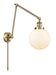 Innovations - 238-AB-G201-8 - One Light Swing Arm Lamp - Franklin Restoration - Antique Brass