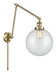 Innovations - 238-AB-G202-10 - One Light Swing Arm Lamp - Franklin Restoration - Antique Brass