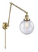 Innovations - 238-AB-G204-8 - One Light Swing Arm Lamp - Franklin Restoration - Antique Brass