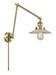 Innovations - 238-AB-G2-LED - LED Swing Arm Lamp - Franklin Restoration - Antique Brass