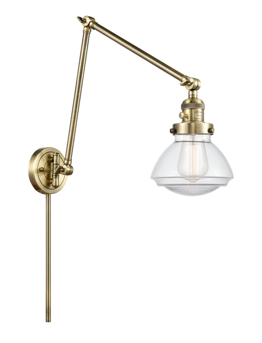 Innovations - 238-AB-G322-LED - LED Swing Arm Lamp - Franklin Restoration - Antique Brass