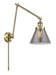 Innovations - 238-AB-G43 - One Light Swing Arm Lamp - Franklin Restoration - Antique Brass