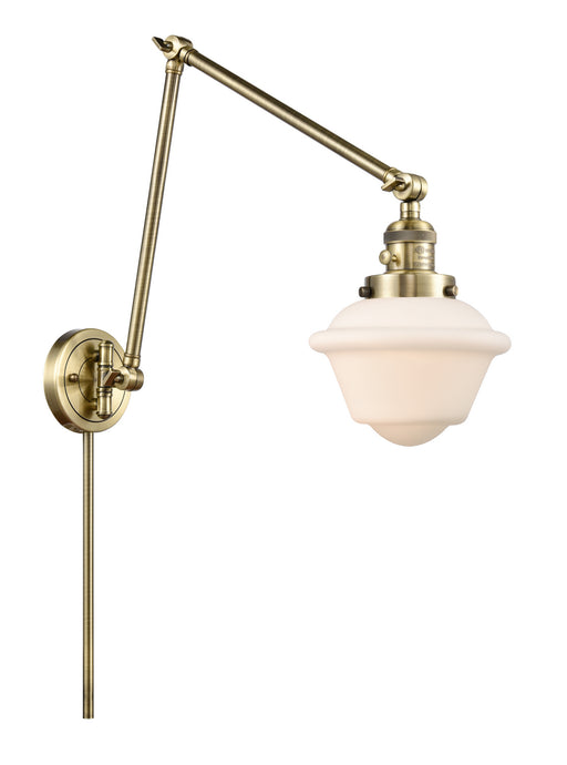 Innovations - 238-AB-G531 - One Light Swing Arm Lamp - Franklin Restoration - Antique Brass