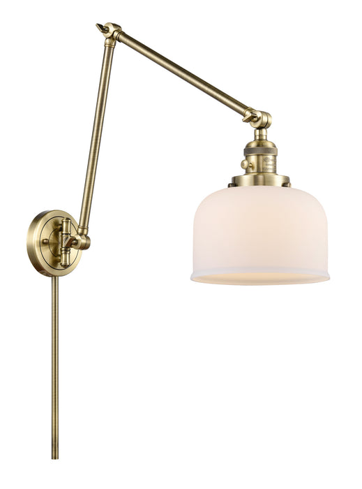 Innovations - 238-AB-G71 - One Light Swing Arm Lamp - Franklin Restoration - Antique Brass