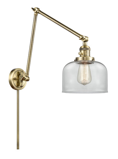 Franklin Restoration One Light Swing Arm Lamp Antique Brass