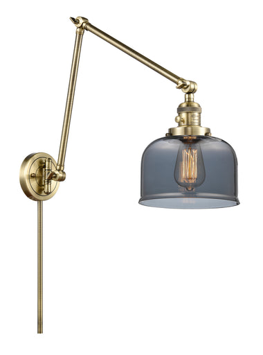 Franklin Restoration LED Swing Arm Lamp Antique Brass