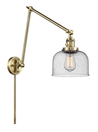 Franklin Restoration One Light Swing Arm Lamp Antique Brass