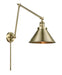 Innovations - 238-AB-M10-AB-LED - LED Swing Arm Lamp - Franklin Restoration - Antique Brass