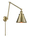 Innovations - 238-AB-M13-AB-LED - LED Swing Arm Lamp - Franklin Restoration - Antique Brass