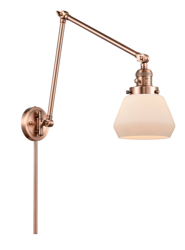 Franklin Restoration One Light Swing Arm Lamp Antique Copper