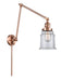 Innovations - 238-AC-G182 - One Light Swing Arm Lamp - Franklin Restoration - Antique Copper