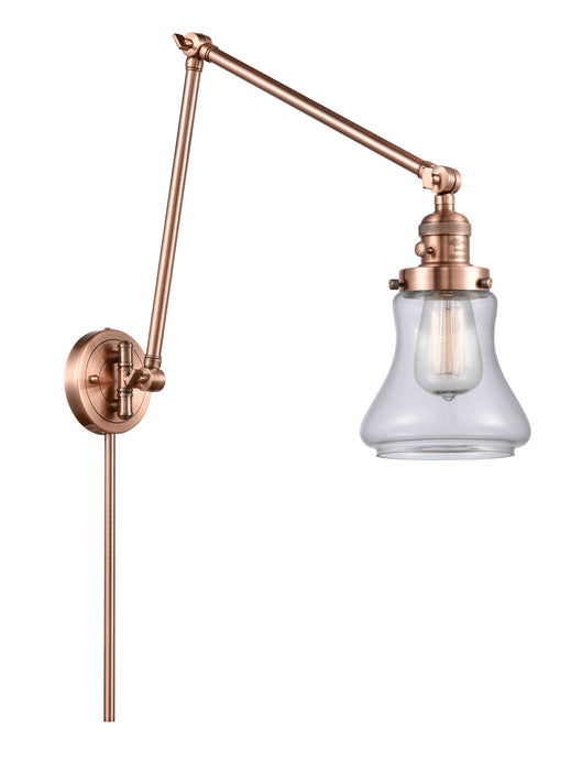 Innovations - 238-AC-G192 - One Light Swing Arm Lamp - Franklin Restoration - Antique Copper
