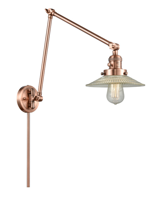 Innovations - 238-AC-G2 - One Light Swing Arm Lamp - Franklin Restoration - Antique Copper